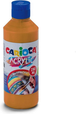 Carioca Ακρυλικό Χρώμα Ζωγραφικής Gold 250ml