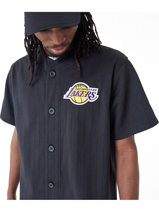 La Lakers Nba Team Kurzärmlig Hemd Schwarz