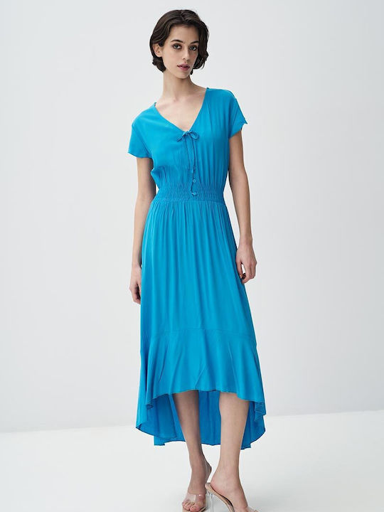 Anel Mini Dress Turquoise