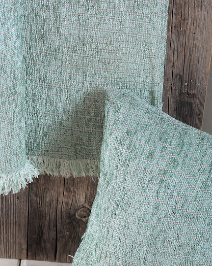 Rythmos Rachel Three-Seater Sofa Throw Two Sides Chenille 180x280cm Veraman