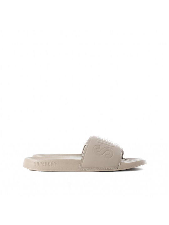 Superdry Men's Slides Beige