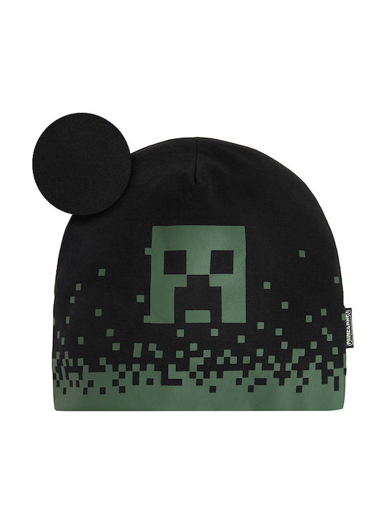 Cool Club Minecraft Παιδικό Σκουφάκι Πλεκτό Μαύρο