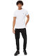 Trousers Chino Elastic in Slim Fit Black