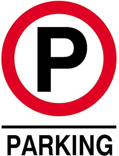 Next Schild Selbstklebend PVC "Verboten Parken " 15x20cm