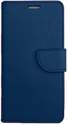 Book Magnetic Navy Blue (Moto E22)