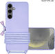 Sonique Back Cover Silicone 0.5mm with Strap Li...