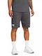 Ua Rival Terry Short Athletic Men's Bermuda Gray