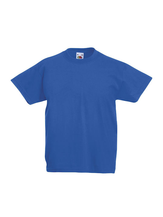 Fruit of the Loom Παιδικό T-shirt Royal