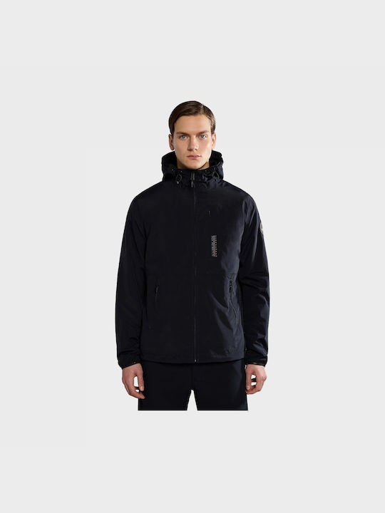 Napapijri Men's Winter Jacket Windproof Black