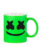 Marshmello Dj Cană Ceramică Verde 325ml 1buc