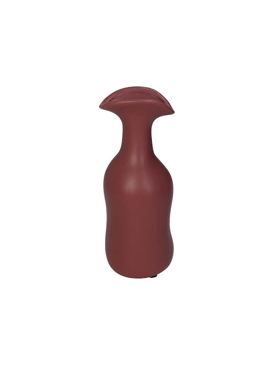 ArteLibre Decorative Vase Red 7x7cm