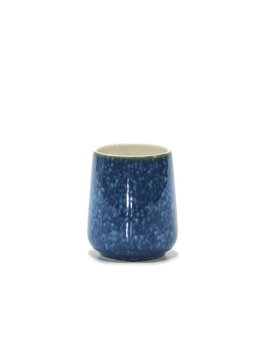 ArteLibre Cup Holder Ceramic Blue