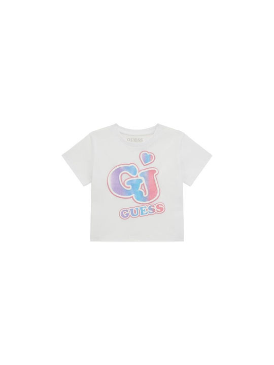 Guess Παιδικό T-shirt Μπεζ