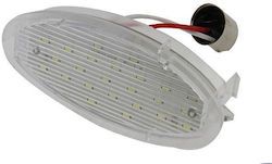 Carro Φώτα Πινακίδας Led για Opel Astra / Corsa / Vectra / Omega 2τμχ