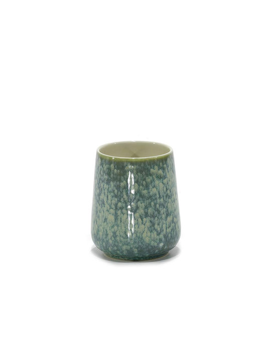 ArteLibre 06511162 Cup Holder Ceramic Green