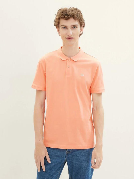 Tom Tailor Basic Polo Μπλούζα Κοντομάνικη Clear...