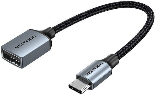 Vention Ccwhb USB-C Male To USB-A Female Converter Gray 1 Piece