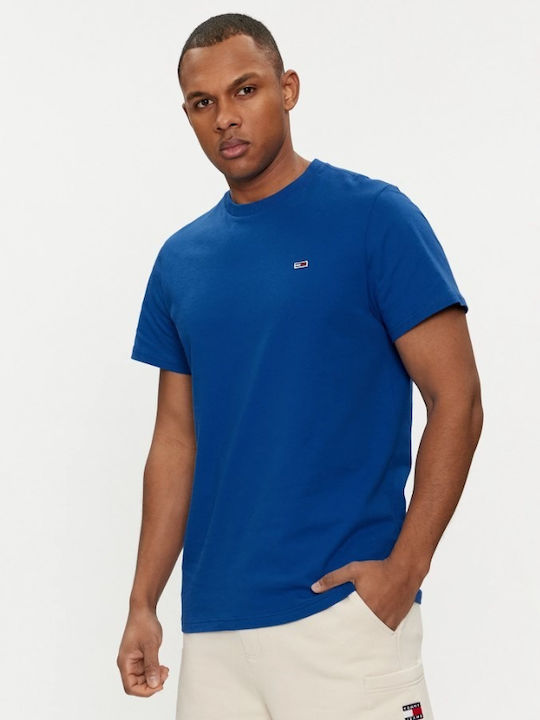 Tommy Hilfiger Herren T-Shirt Kurzarm Blau