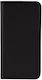 Magnet Umschlag Rückseite Silikon Schwarz (Oppo A15 / A15s)