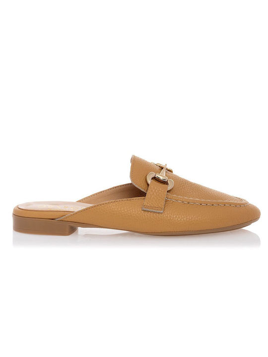 Sante Flat Mules Beige