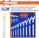 Wadfow German Polygon Set with Size from 6mm to 32mm 14pcs