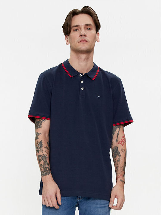 Polo T-Shirt Marineblau
