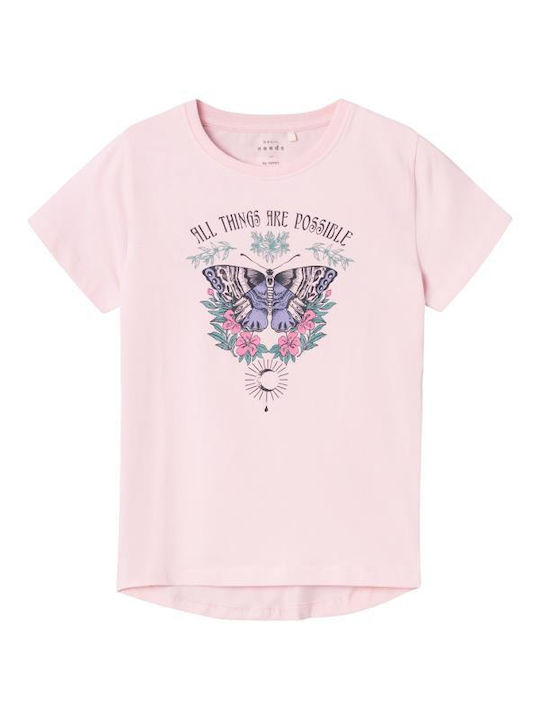 Name It Kids' Blouse Short Sleeve Pink