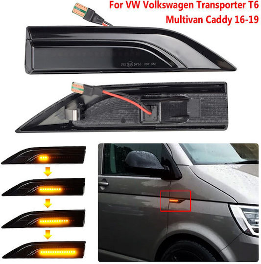 Carro Flash LED за Volkswagen Количка / Транспортьор / T6 15-20 2бр