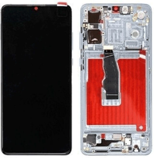 Οθόνη Tft Lcd mit Touchscreen und Rahmen für (Weiß)