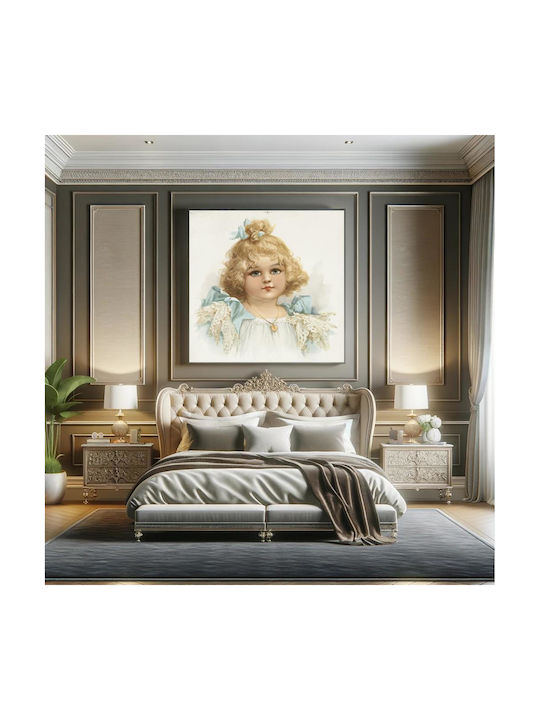 A Young Painting on Canvas 110x110cm