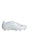adidas Predator Elite Pantofi de Fotbal cu crampoane Cloud White / Silver Metallic
