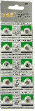 Алкални Батерии За часовници LR69 1.55V 10бр