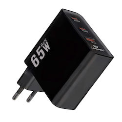 Leewello Încărcător Fără Cablu 65W Negruς (Lw-163)