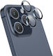 Hoco Camera Protection Metal Frame Blue for the Apple iPhone 15 Pro / 15 Pro Max 40470