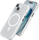 Hoco Hoco Back Cover Silikonkonstruktion 1.5mm Magnetischer Verschluss Weiß Für iPhone 15 Plus