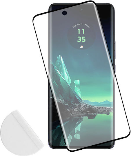 Idol 1991 3D 0.3mm Full Glue Full Face Tempered Glass Black (Motorola Edge 40) 8353710