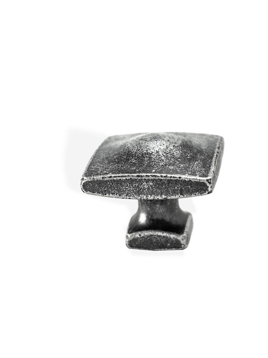 Perfect Antique Knob Furniture made of Metallic & Zamak in Silver Color 30mm (Center Distance 30mm) ICK-54947 1pcs