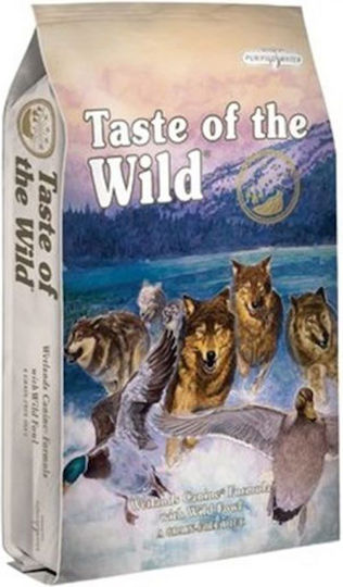 Taste Of The Wild Taste Wild Wetlands 12.2kg Hrana Uscată Fără Cereale Pentru Câini Adulți Cu Rață
