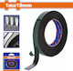 Wadfow Self-Adhesive Double-Sided Tape Black 19mmx1m 1pcs