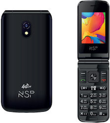 NSP 2650DS Dual SIM Mobile Phone with Buttons Black