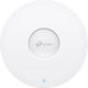 TP-LINK EAP673 v1 Zugangspunkt mit Mesh Wi-Fi 6 Dualband (2,4 & 5 GHz) Einzelner Bausatz