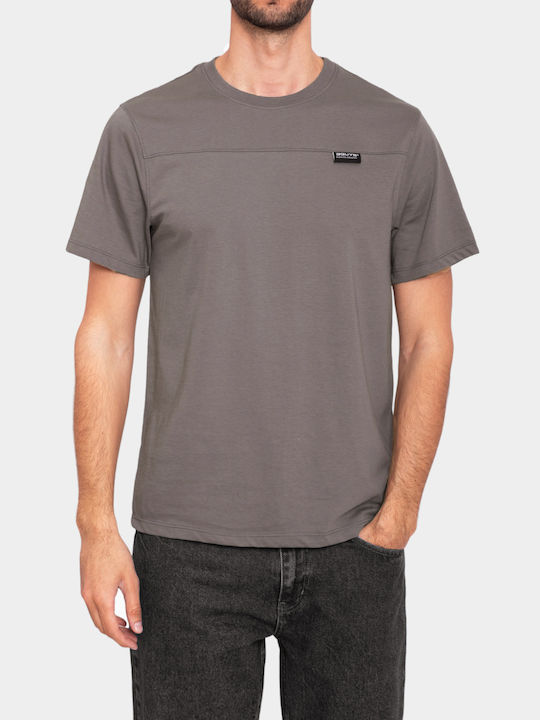 3Guys Men's Short Sleeve T-shirt Gray