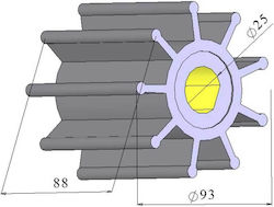 Garoni Elice 2" AD - 2" AD