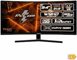 PcCom Elysium Pro Ultrawide VA HDR Gebogen Spiele-Monitor 34" QHD 3440x1440 165Hz