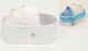White Swing Box 11.5x4cm 0502710 (white)