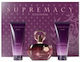 Afnan Supremacy Purple Damen Set mit Eau de Parfum und Duschgel 3Stück