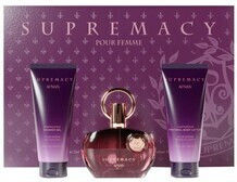 Afnan Supremacy Purple Damen Set mit Eau de Parfum und Duschgel 3Stück