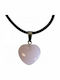 Kostibas 1114-616r1, Pendant, Stone, With Heart Motif, Pink