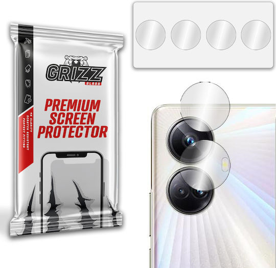 GrizzGlass Hybridglass Προστασία Κάμερας Tempered Glass Διάφανο για το Realme 10 Pro+ Plus