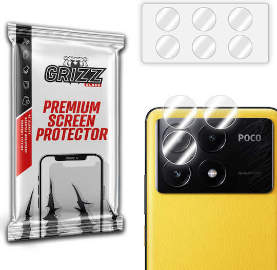 GrizzGlass Hybridglass Προστασία Κάμερας Tempered Glass Διάφανο για το Xiaomi Poco X6 Pro